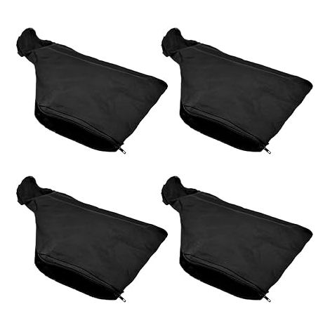 4 Pieces Dust Bags, Dust Collector Bag Black with Zipper Dust Collector Bags for Sawing Machine Aluminum 255 Accessories Mitre Saw (1/5)