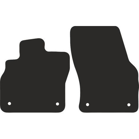 Tappetini anteriori base in velluto per: Audi Q3 II F3 SUV (2018-) (1/2)