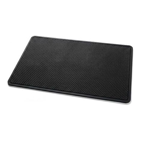 Tapis Antidérapant Voiture Tableau de Bord, Tapis Antidérapant sur Tableau de Bord, Adhésif Lavable Réutilisable, Tapis Autocollant pour Tableau de Bord de Voiture, pour Téléphone Cléslunettes Soleil (1/5)