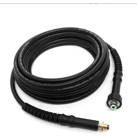 Tuyau de rechange pour nettoyeur haute pression Kärcher K2, Click M22 (14 mm) femelle - Ancien modèle - Raccord rapide - Tuyau de nettoyage à l'eau - 5 m
