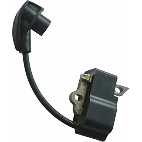 Bobine d'allumage CHOYCLIT compatible STIHL HS81 HS86, pièce moteur pour taille-haies, module haute performance, remplacement fiable, 1 unité, couleur noire (1/4)