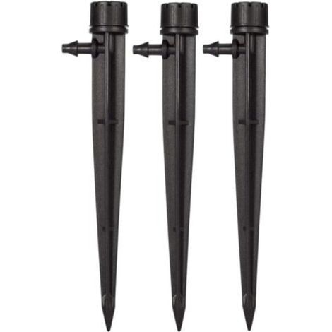 (50pcs) Garden Irrigation Drippers for 4 mm/7 mm Tube 360 degrees 8 Adjustable Holes Micro Flow Irrigation System Kit (1/5)