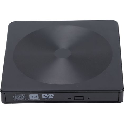 Lecteur optique externe USB Type-C, vitesse stable de 5 Gb/s, Plug & Play, bonne compatibilité avec les lecteurs DVD (1/5)