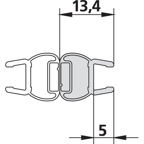 Kermi 3167  Dichtleiste Länge: 2000 mm