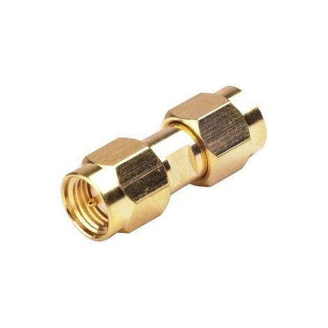 Adaptador SMA Macho A SMA Macho Dorado SMA-19