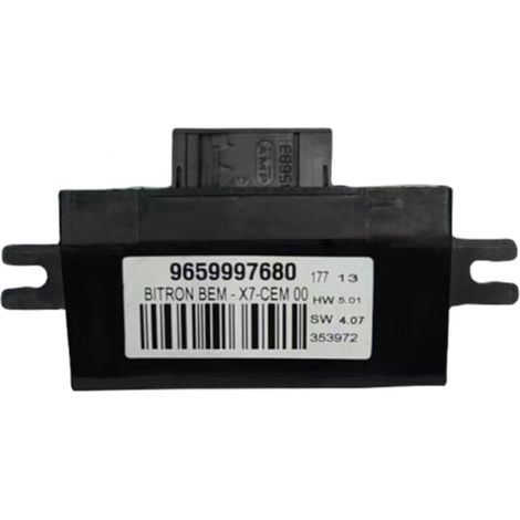 Applicable au boîtier de commande de rétroviseur Peugeot Citroën 9659997680, module de commande de rétroviseur, responsable du réglage de l'angle du rétroviseur.