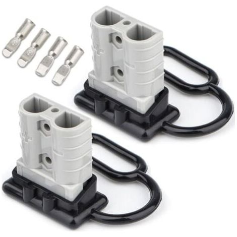 50A 6-10 Calibre Connectique Batterie Paire de prise Connecteur Anderson Batterie Connexion Rapide Prise de Connecteur (1/5)