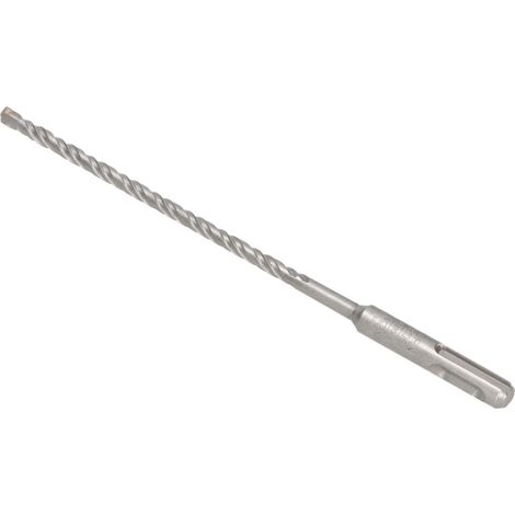 KOTARBAU® Kotarbau® Foret Beton Sds Plus 6x210mm - Meche Beton avec Pointe en Carbure Foret Béton - Foret Perforateur - Foret Hélicoïdal Pour Pierre Kvs - en Acier 40Cr - Argent