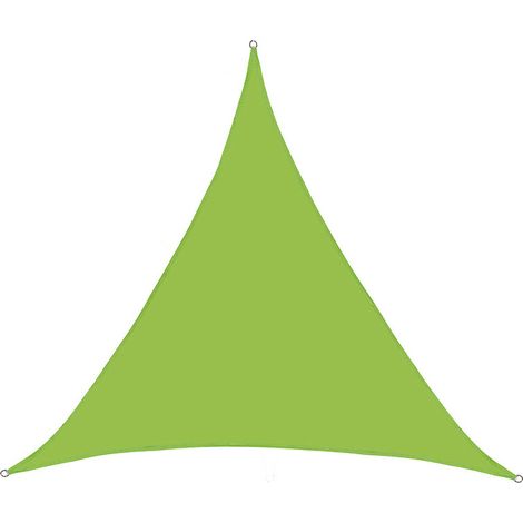 Voile d'ombrage imperméable 300 x 300 x 300 cm - Verte (1/5)