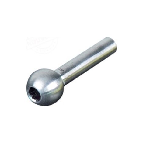 [QUALITE FRANCAISE] - Terminaison à bille taraudée pour tendeur de câble Ø6mm, M8 - Longueur 56mm - Inox 316 - À visser (1/2)