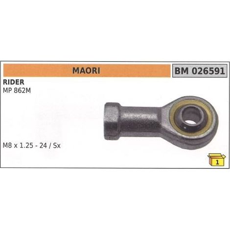 Testina sterzo MAORI trattorino rider rasaerba tosaerba tagliaerba MP 862M 026591