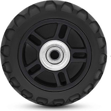 Roues de valise (1 paire) - Roues de rechange pour valise - Essieux - Réparation de luxe - Outil de réparation de luxe - Noir (1/5)