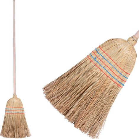Besen MagicHome, Sorghum, groß, 5x genäht, 31x48x95 cm (1/2)
