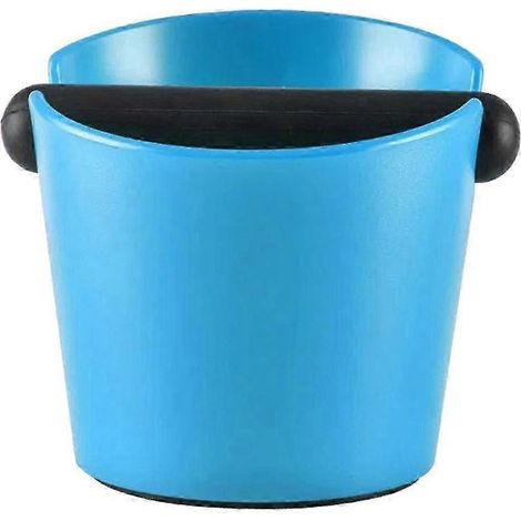 Cafetière, ABS détachable, résistante aux chocs, avec barre en caoutchouc, idéale pour préparer du café.-B Blue