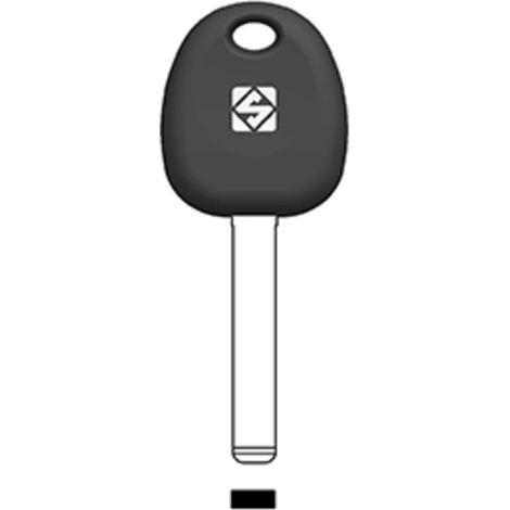 SILCA KIA9TE CHIAVE TRANSPONDER VUOTA NICHEL Q.TA 2