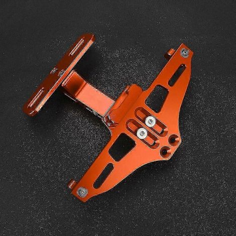 Support de plaque d'immatriculation et feu stop arrière unique pour moto, compatible avec Suzuki GSR400, GSR600, GSR750, B-King 1300, GSX1400, GSF650, GSF 1200 et 1250. (1/5)