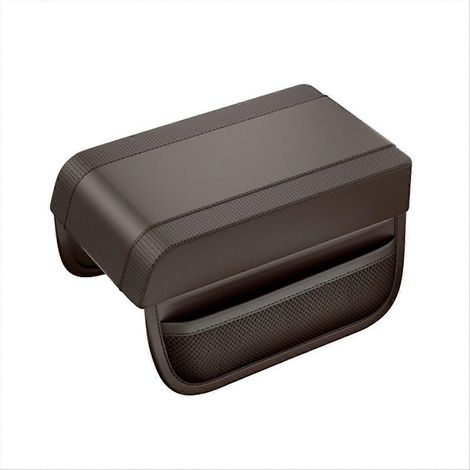 Primo universal rehausseur para asiento de coche, primo de consola central de coche marrón (1/5)