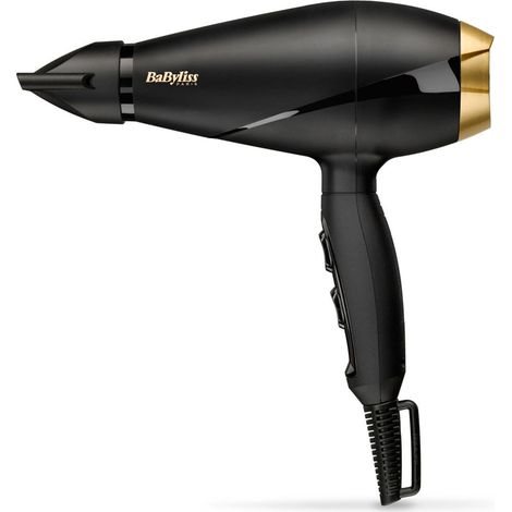 BaByliss 6704E hair dryer 2000 W Black, Gold (1/4)