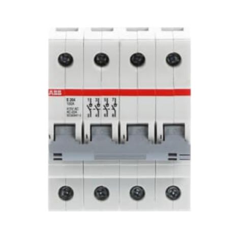 Interruttore sezionatore 4 poli e204 100g 100a abb m646291 (1/3)