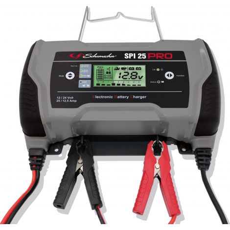 Chargeur Auto Schumacher SPI PRO25-26A 12 et 24 Volts 5-550AH (1/2)