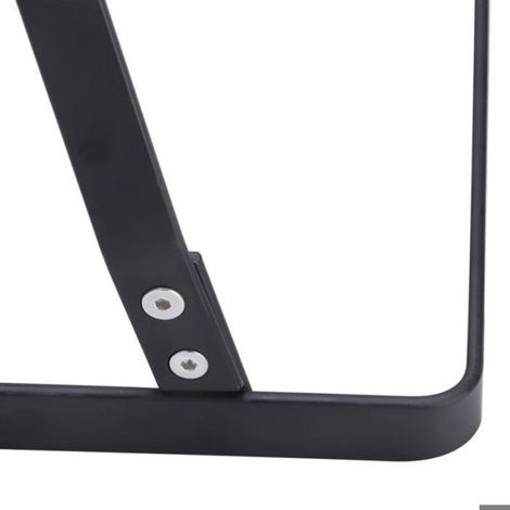 Support Pour Aspirateur - Fer Noir - Compatible Avec Aspirateurs À Main V6 V7 V8 V10 - Hauteur 38 Cm - Base 24 X 15 Cm - 1 Pièce (1/5)