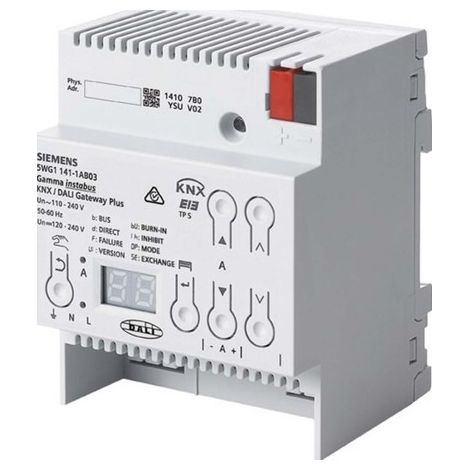 Gateway Siemens 5wg1141-1ab03 bus KNX dimensioni compatte