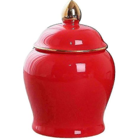 Bocaux de rangement en céramique, boîtes hermétiques polies avec couvercle, petits bocaux pour conserver épices, thé, sucre (1/2)