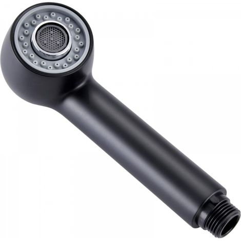Douchette Robinet Noir Rétractable Mitigeur Evier Cuisine 2 Jets Douchette Remplacement pour Robinet de Cuisine ou lavabo/ (1/5)