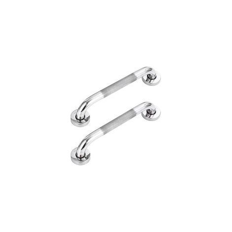 Lot de 2 Barres d'Appui Salle de Bain Antidérapantes - Acier Inoxydable 304, Sécurité pour Baignoire et Toilettes (1/4)