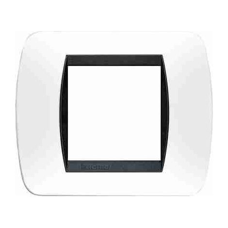 BTIL4802PB Placca Livinglight 2 moduli