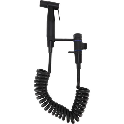 Douchette WC portable à pression maximale, en acier inoxydable, étanche, pour salle de bain (1/5)