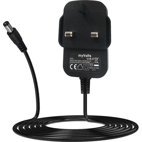 Alimentation de remplacement 12 V myVolts compatible avec le disque dur externe Western Digital WDBAAU0015HBK-00 (1/5)