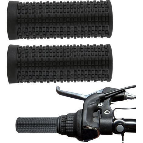 paire de poignées courtes pour VTT 20x74mm/0.78x2.91inch, bagues de guidon, VTT, poignées de guidon professionnelles antidérapantes pour descente, accessoires de vélo - veuillez vérifier la taille ava (1/5)