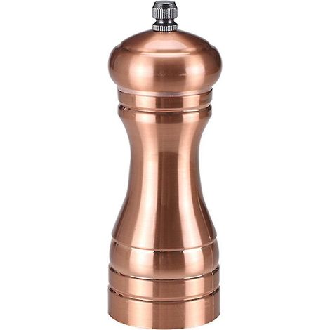 Moulin à poivre et salière Columbia en cuivre Olde Thompson, lot de 2, design élégant, mécanisme en acier, hauteur 20 cm, pour cuisine et table, usage quotidien. (1/5)