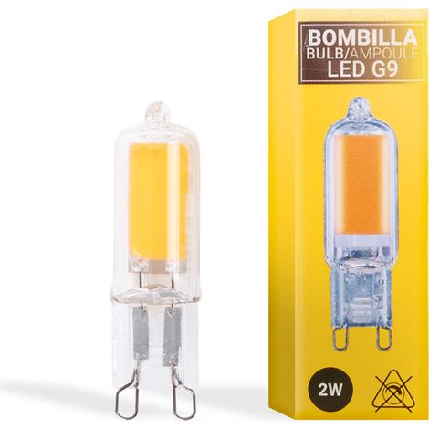 LED G9 Stiftsockellampe 220-240V AC - COB - 360° - 2W