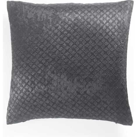 Housse de Coussin 40 x 40 cm Nighty Noir (1/2)