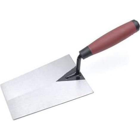 1 - Truelle Pointue - Lame Acier - Jointoiement Précis - Pour Maçonnerie Et Rénovation - Poignée Ergonomique - Noir - 10x25cm