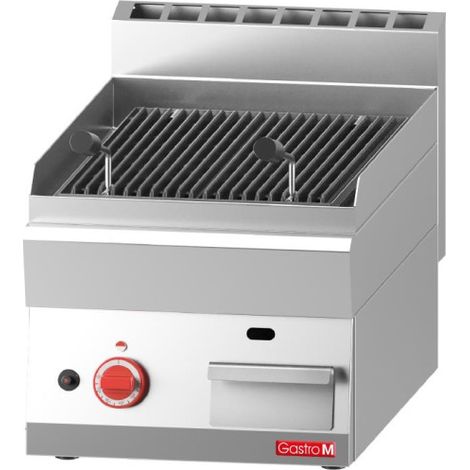 Grillade pierre de lave 65/40 GRL - 400 x 650 x 280 mm - Gastro M (1/2)