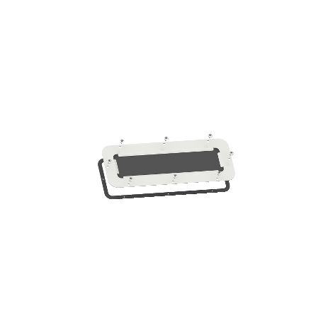 Placca passacavi flessibile 545x130 per Spacial S3D - NSYTLFME