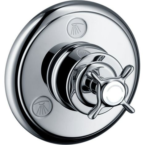 hansgrohe AXOR Montreux Ab- und Umstellventil, Trio / Quattro, (1/2)