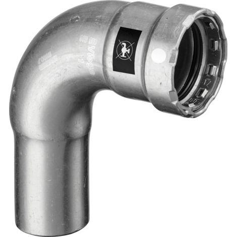 Pliage à 90 degrés avec SC Megapress S 4316.1 en acier de 3/8 pouce revêtu de Zn-Ni.