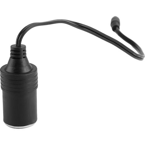 Allume-cigare femelle vers prise femelle DC 5,5 x 2,1 mm, câble adaptateur d'alimentation (1/3)