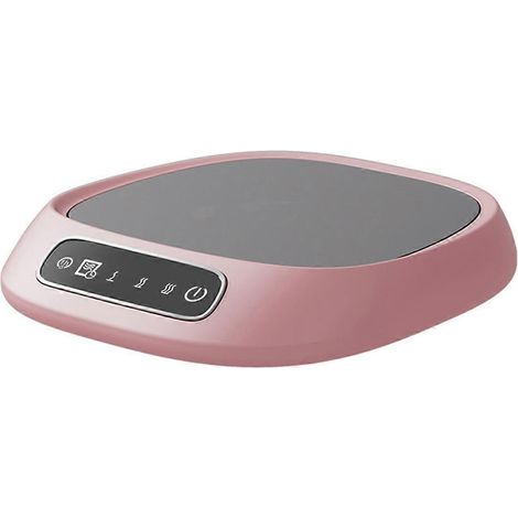 Intelligent chauffage dessous de verre bureau lait café thé lot chaud dessous de verre rose (1/5)