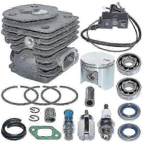 47mm Cylinder Piston Kit Compatible With Husqvarna 357 359 W -( ) (1/4)