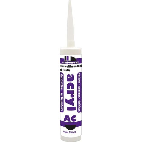 12x Acryl Fugendicht 310ml Weiß Innen Außen Sanitär Silikon Masse Maler Stoff
