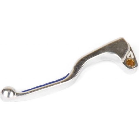 Levier d'embrayage compatible avec la marque YAMAHA chromé + grip couleur bleu