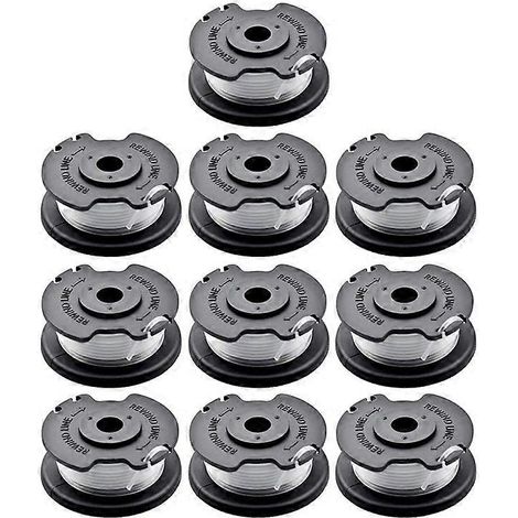 Bobines TLE-03 (10 pièces) compatibles avec les tondeuses Einhell GE-CT 18 et 28 Li TC (fil de coupe en nylon). (1/4)