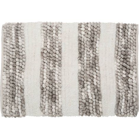 Teppich 50x75cm grau weiß - 5five