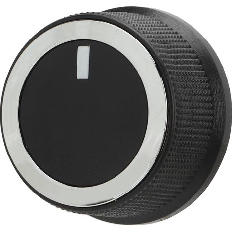 Bouton de réglage de température pour chauffage et climatisation 84141127, compatible Express 1500 2008-2017, pièce de remplacement, commande de chauffage, bouton rotatif, noir, 1 pièce. (1/5)