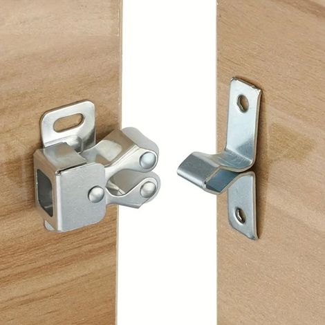 10 Stück/Lot, Türschloss, geeignet für Schränke, Türen, Vintage-Rolltorriegel (1/4)